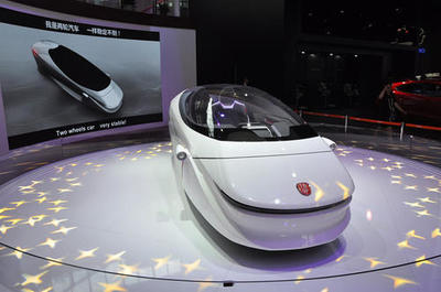 两轮电动汽车 科幻与现实的交汇